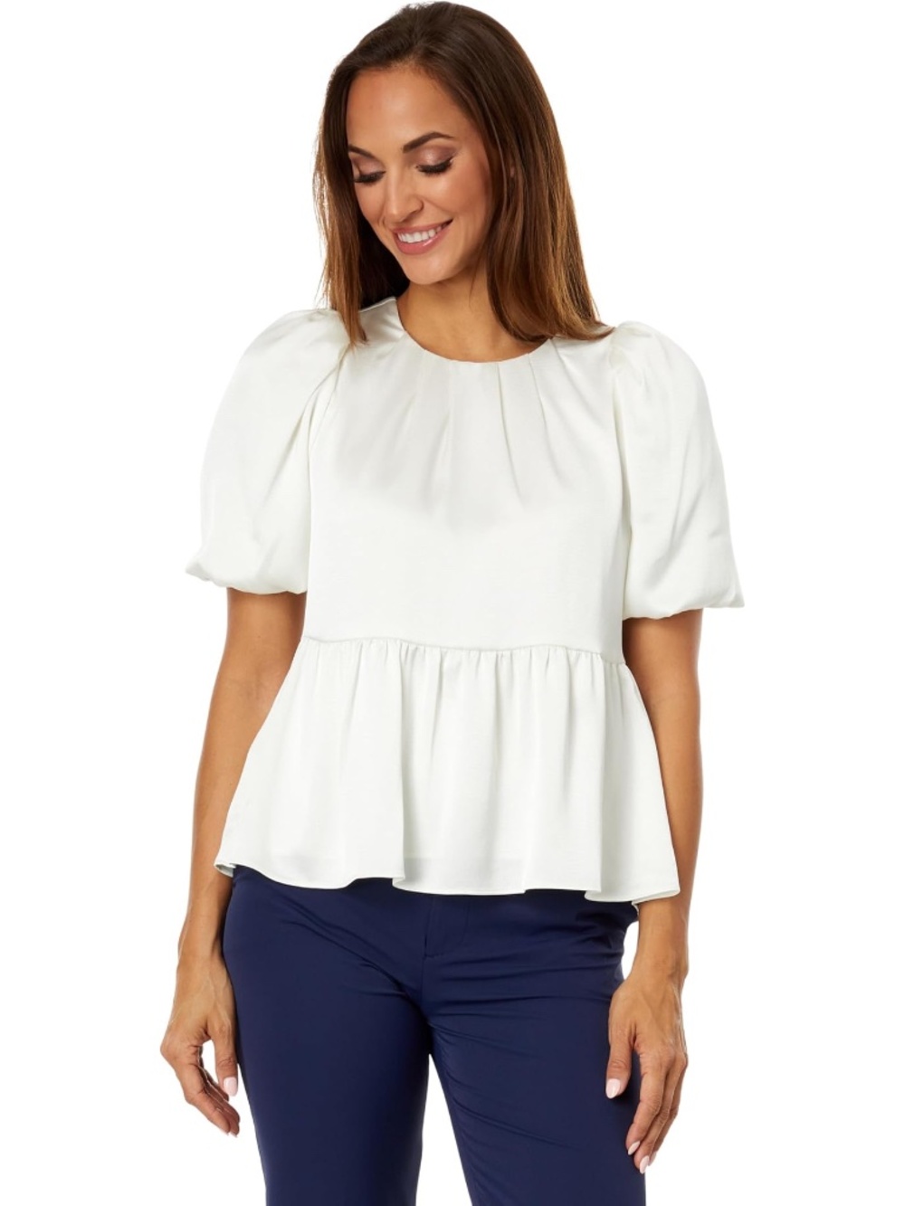 Lilly Pulitzer Blakelynn Elbow Sleeve Top - size 16- Like New